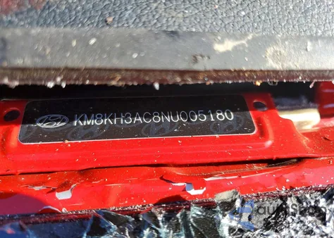 2022 Hyundai Kona N Base z USA, uszkodzony, nr VIN KM8KH3AC8NU005180